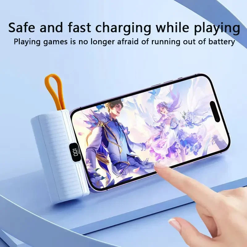 Mini 3000mAh/5000mAh Power Bank Built-in Cable for iPhone & Type-C Devices eprolo
