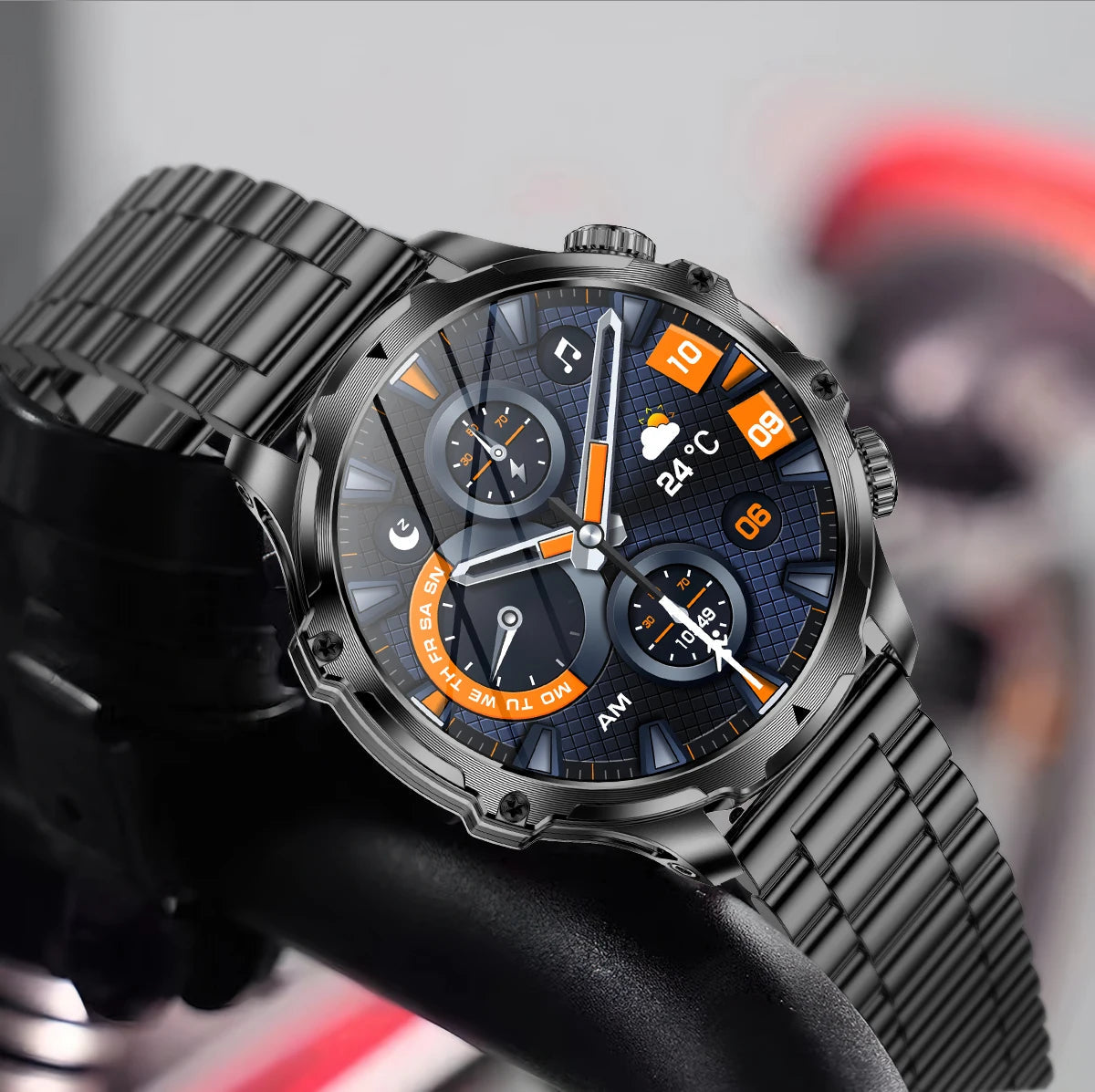 AK75 Smart Watch for Men | Outdoor Sports, BT Calling, 700mAh Battery, Waterproof eprolo