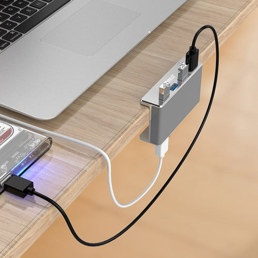 ORICO 4-Port USB 3.0 Hub Clip-On Aluminum Charging Station for Laptops eprolo