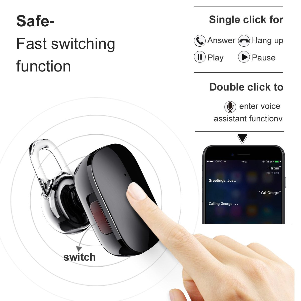 Baseus Encok A02 Mini Touch Wireless Earbud – Fast Pairing, Stylish eprolo