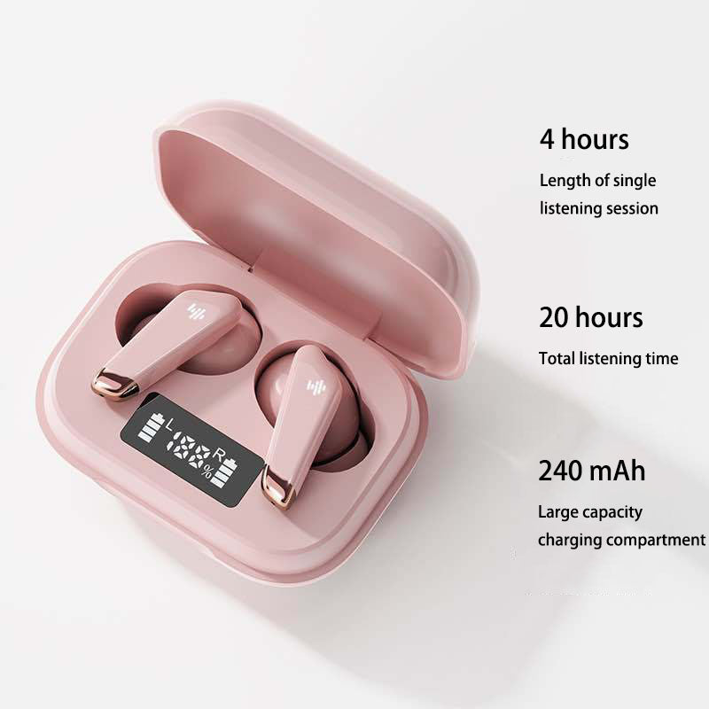 J70 Bluetooth Headset TWS Wireless 5.0 Stereo Half-In-Ear Touch Sports Headset eprolo