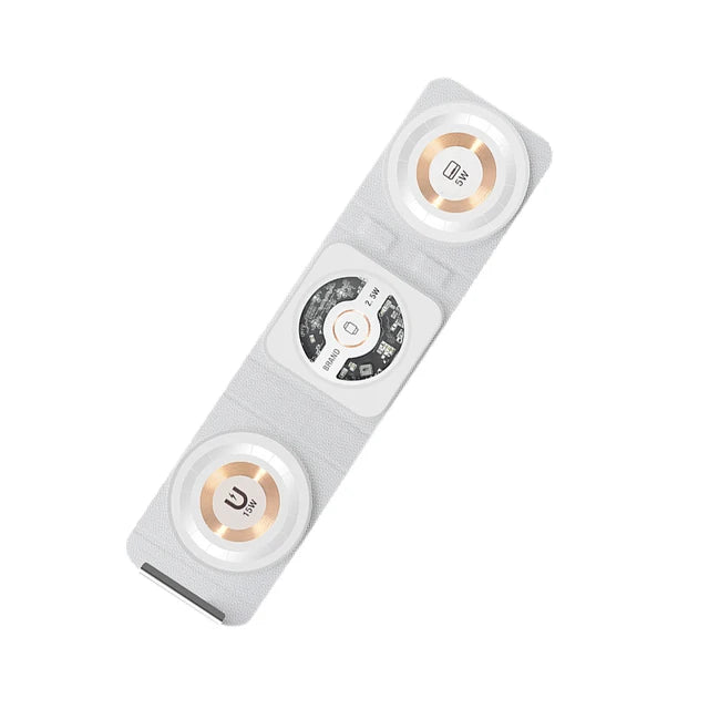 Sanhe 3-in-1 Folding Magnetic Wireless Charger for iPhone, Watch, AirPods, iOS/Android eprolo
