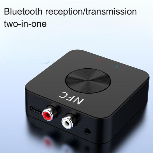2-in-1 Bluetooth 5.0 Receiver & Transmitter with RCA/AUX, NFC, 15M Range, 8H Battery eprolo