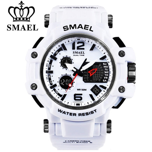 SMAEL 1509 Men's Military Sport Watch Waterproof Digital Quartz Wristwatch eprolo
