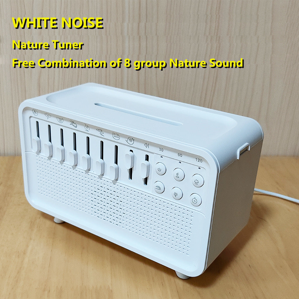 MY-20 White Noise Machine with Diffuser, Bluetooth Speaker, Aromatherapy Humidifier & Night Light eprolo