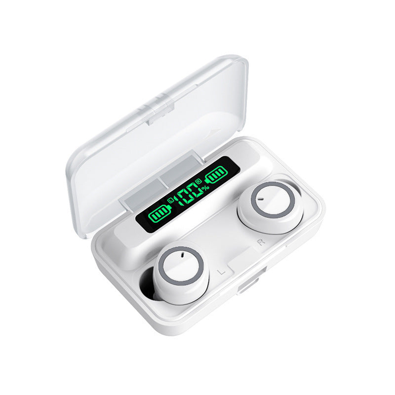 F9 Wireless TWS Bluetooth 5.1 Earbuds LED Display Power Bank Touch Control IPX7 eprolo