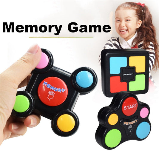 Educational Memory Game Machine with Lights & Sounds - Interactive Memory Training Toy for Kids (A/B/C Options) eprolo