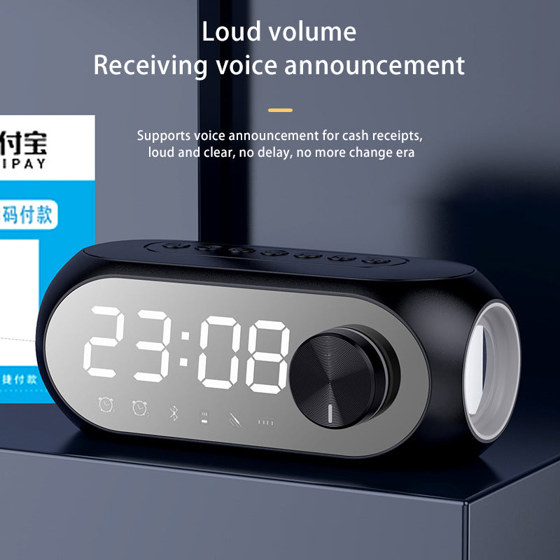 S8 Green Arrow Bluetooth Speaker: Wireless Subwoofer, RGB Lights, Alarm Clock eprolo