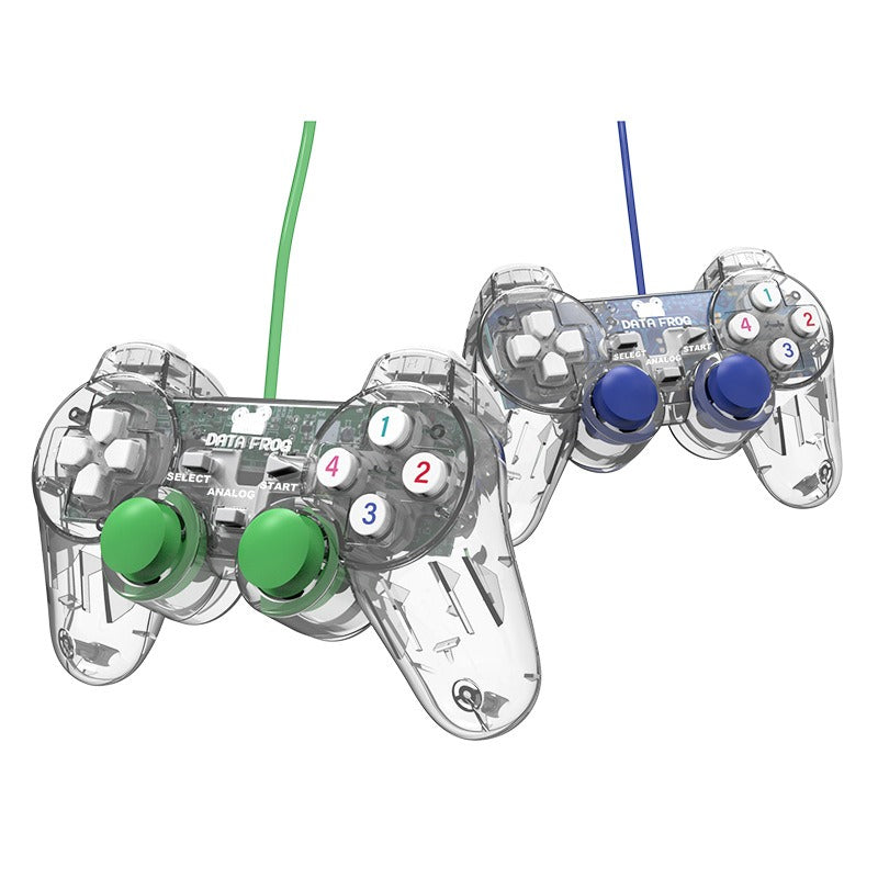 DATA FROG Wireless Game Controller for PC & Pi, 3D Joystick, Vibration Free eprolo