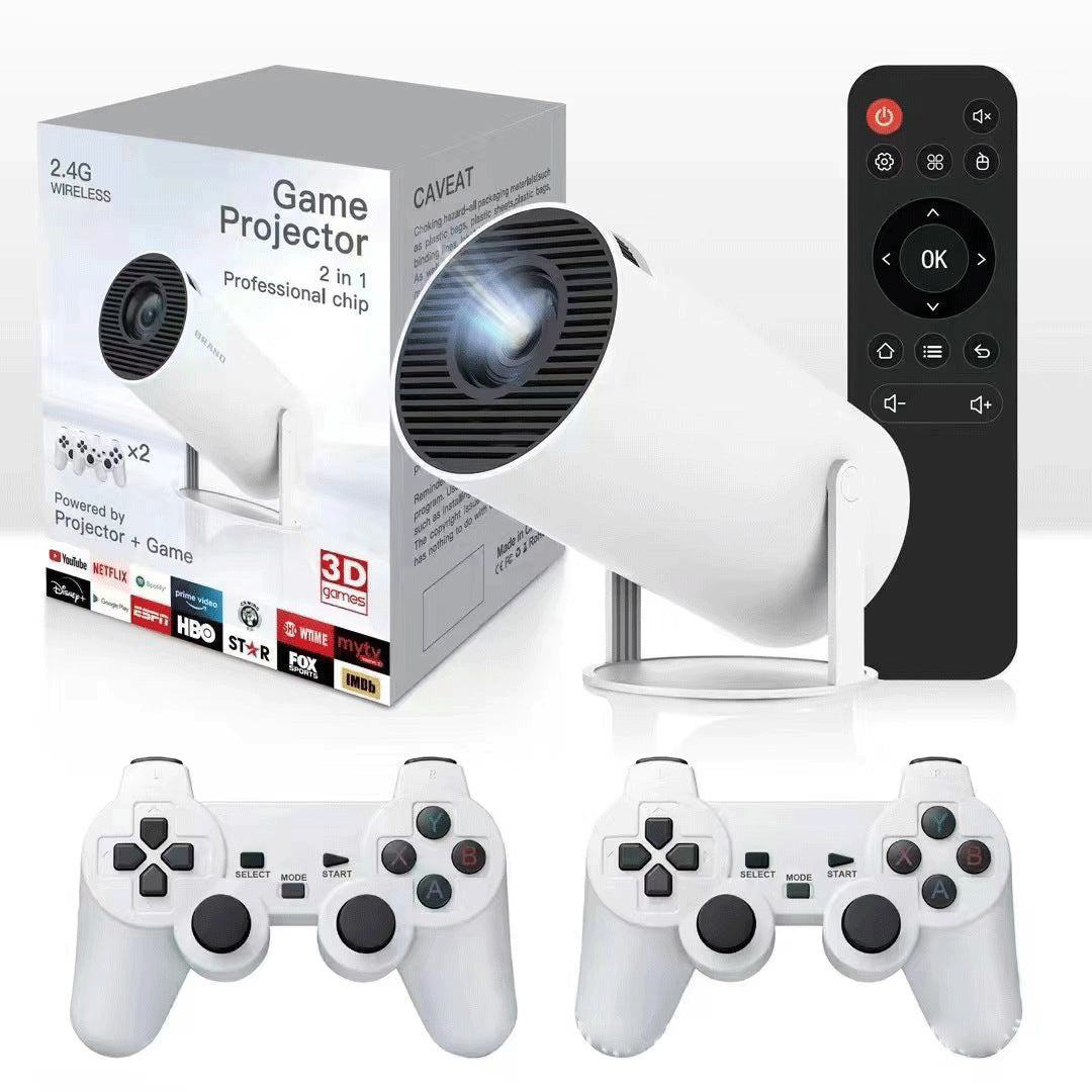 HY300/P30 4K Android 11 Mini Projector & Game Console, 36,000+ Games eprolo