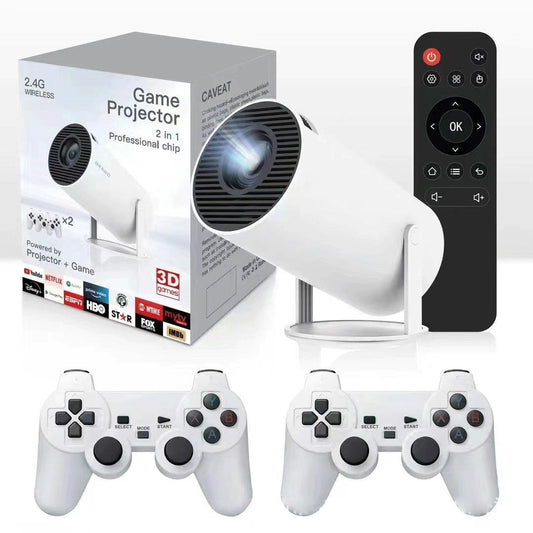 HY300/P30 4K Android 11 Mini Projector & Game Console, 36,000+ Games eprolo