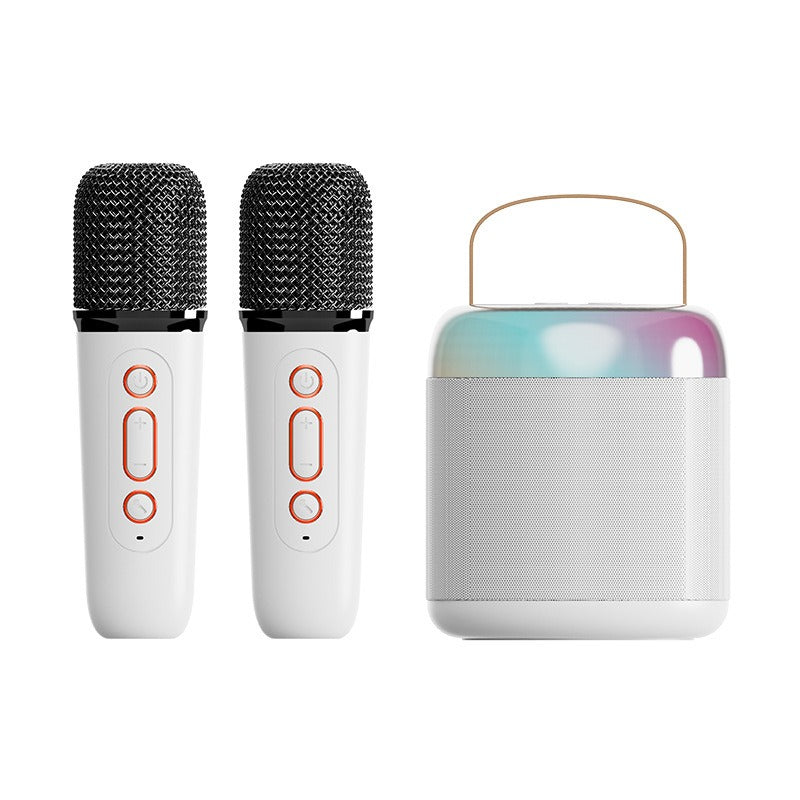 Y1 Mini Wireless Karaoke Bluetooth Speaker w/ Wireless Mic, Portable Home KTV eprolo