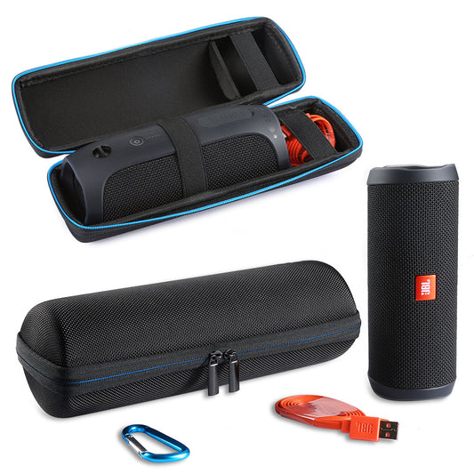 Protective Travel Case for JBL Flip 4 Bluetooth Speaker with Cable Slot eprolo