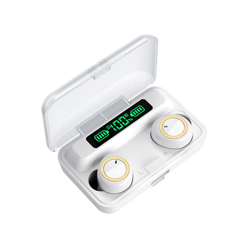 F9 Wireless TWS Bluetooth 5.1 Earbuds LED Display Power Bank Touch Control IPX7 eprolo