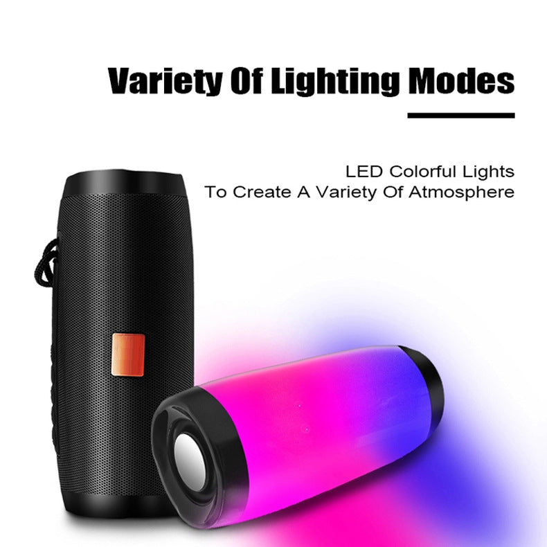 TG157 Vibrant LED Bluetooth Speaker, Colorful Lights, FM, TF, U-Disk & AUX eprolo