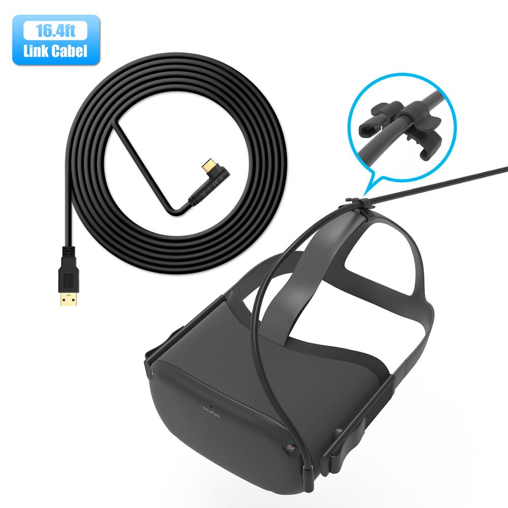 5M USB 3.0 Type C Cable for Oculus Quest 2 Link VR Headset, High-Speed 5Gbps Data Transfer & Charging eprolo