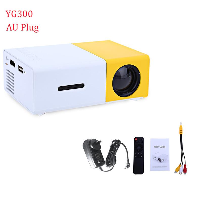 YG300 Mini Portable LED Projector - 1080P HD Home Theater Cinema eprolo