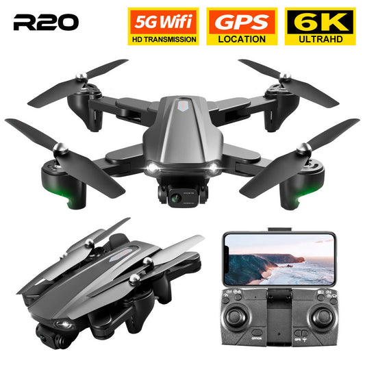 R20 Drone GPS 6K HD Dual-Camera Quadcopter w/ Optical Flow Positioning eprolo