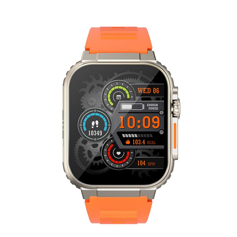A70 Smartwatch 1.96" Touchscreen IP68 Bluetooth Call Fitness Tracker Heart Rate eprolo