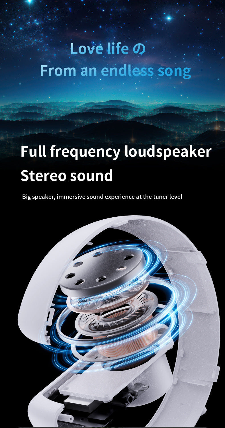 G63 Bluetooth Speaker Wireless Charging Clock LED Light Alarm Multifunctional eprolo