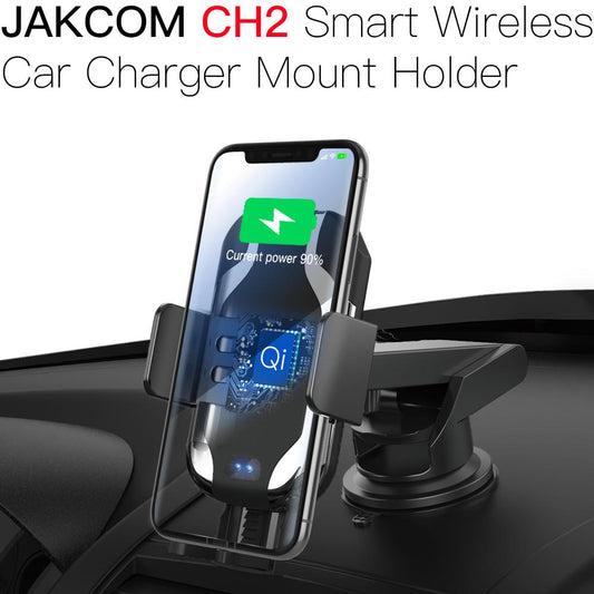 JAKCOM CH2 Auto‑Clamp Qi Wireless Car Charger Holder LED Indicator eprolo