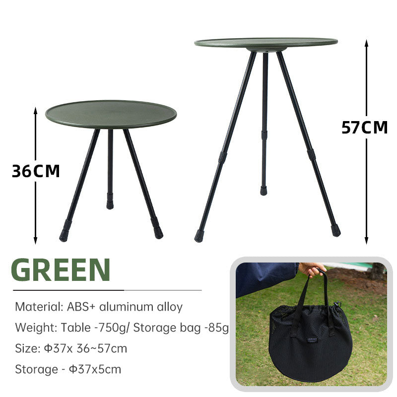 Adjustable Lightweight Aluminum Folding Camping Picnic Table Outdoor eprolo