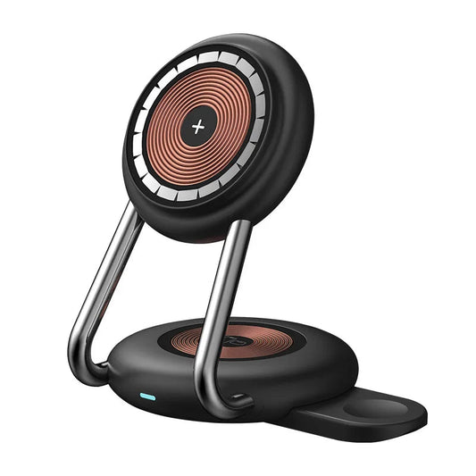 3-in-1 Magnetic Wireless Charger Stand 15W Fast Charging for iPhone Samsung eprolo