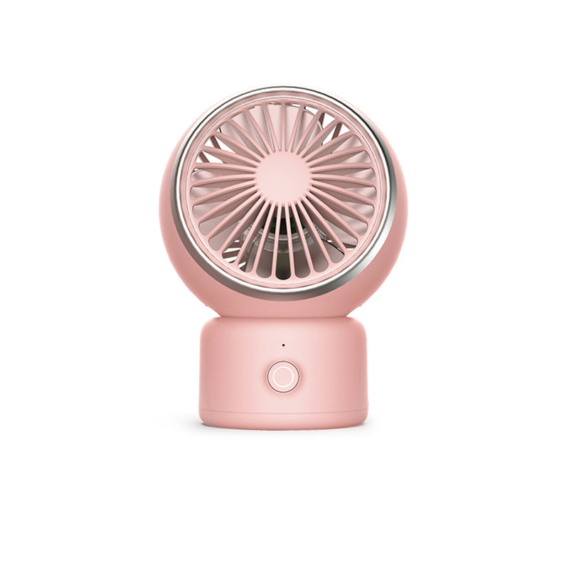 Mini USB Desktop Fan - 4-Speed Quiet Brushless Motor, Portable Electric Fan for Home Office (Blue, White, Green, Pink) eprolo