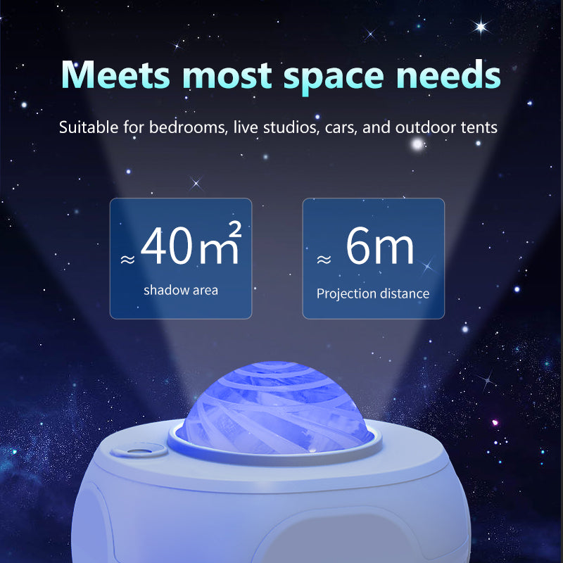 EGOGO Bluetooth Galaxy Projector Light with Music, Remote Control & Star Projection eprolo