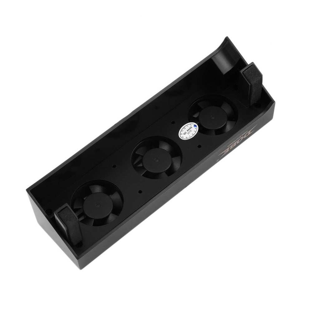 DOBE Intelligent Cooling Fan for PS4 Slim Console, USB Turbo Auto Temp Fan eprolo