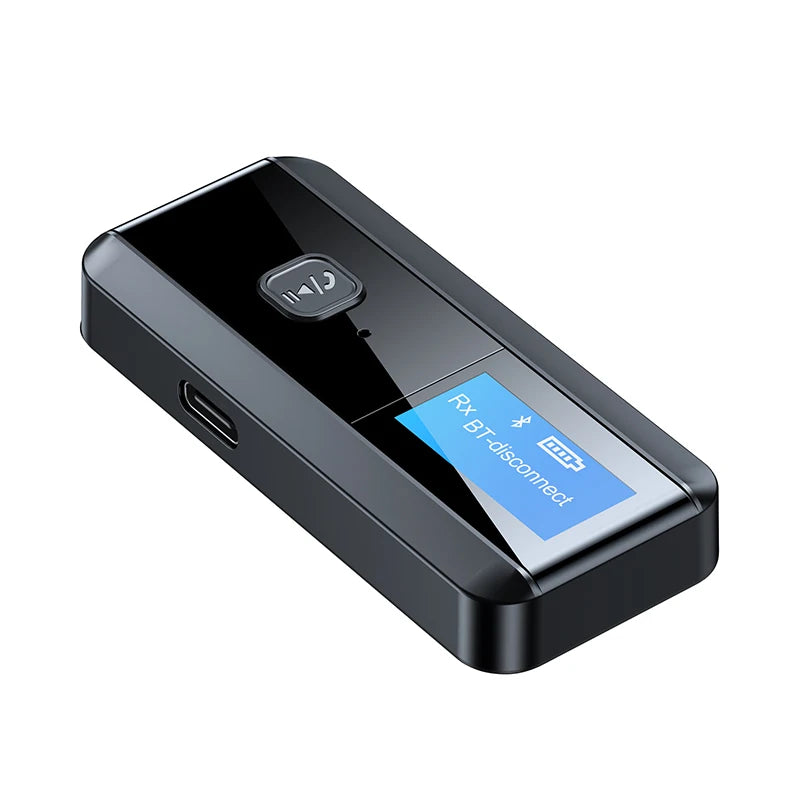 C29 Bluetooth 5.0 Transmitter Receiver 2-in-1 Audio Adapter with LCD Display eprolo