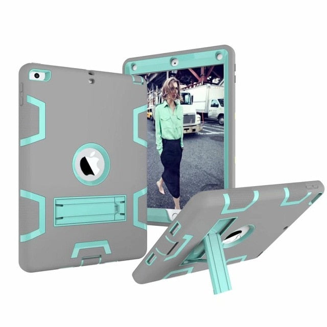 Heavy Duty Kids Armor Case for iPad 2/3/4 – Shockproof Cover eprolo