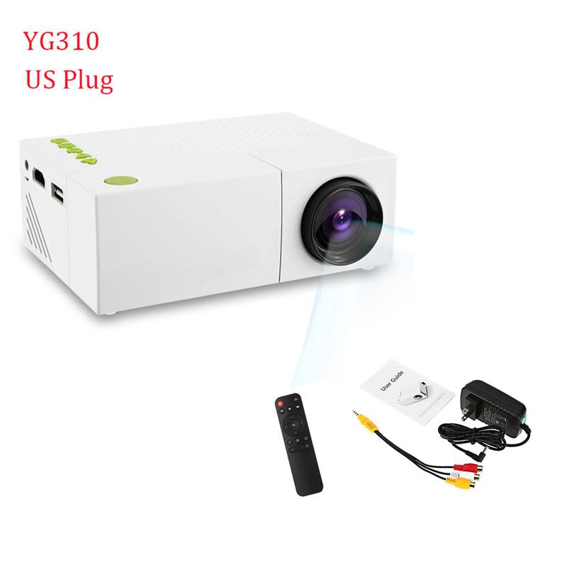 YG300 Mini Portable LED Projector - 1080P HD Home Theater Cinema eprolo