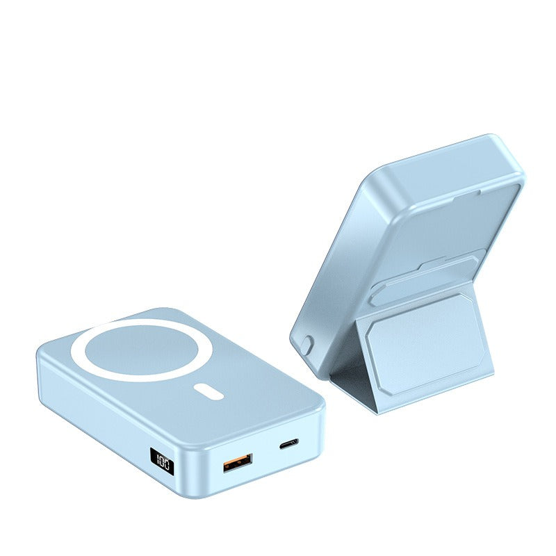 A27-1 10000mAh Magnetic Wireless Power Bank 22.5W Fast-Charger & Stand - Lumic Deals