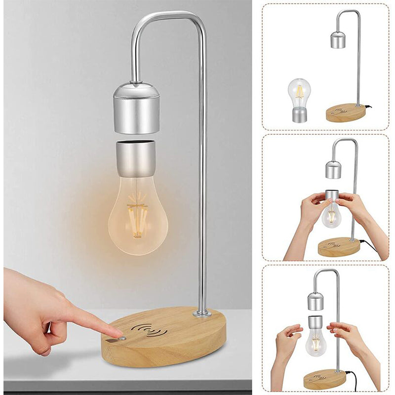 FB6A Magnetic Levitating LED Lamp with Bluetooth Speaker & Wireless Charging Option eprolo
