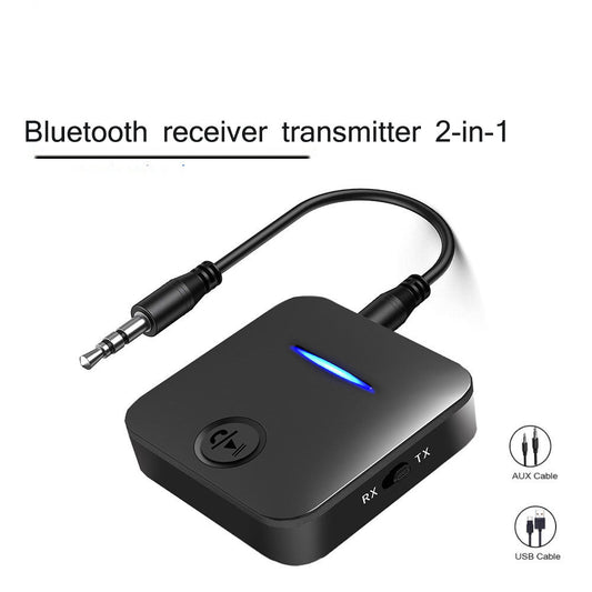 Bluetooth 5.3 AUX Adapter 2-in-1 Receiver Transmitter for Car/Home Audio eprolo