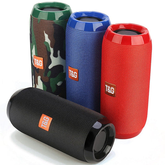 T&G YABA Bluetooth Speaker, 1200mAh Waterproof 3D Stereo FM TF USB AUX eprolo