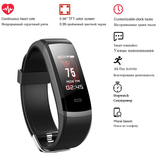 GT101 Sport Smart Watch – Waterproof Fitness Tracker with Heart Rate Monitor, Sleep Tracking, Call Reminder for Men & Women eprolo