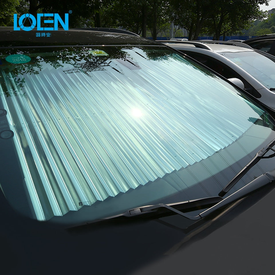 46-80CM Auto Retractable Car Sunshade, UV Protection, Heat Insulation, Easy Installation eprolo