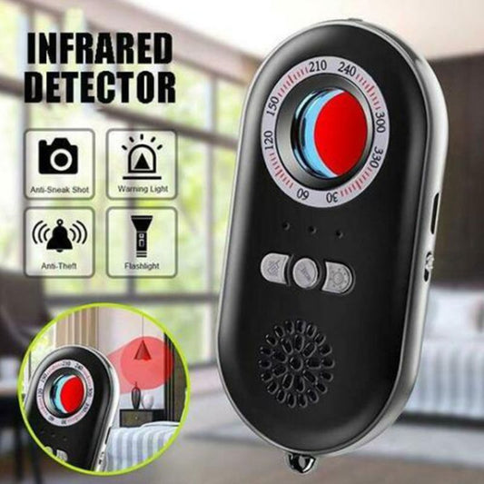 K98 Anti-Spy Hidden Camera Detector Infrared Alarm & Flashlight eprolo