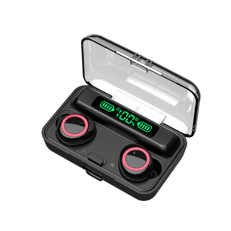 F9 Wireless TWS Bluetooth 5.1 Earbuds LED Display Power Bank Touch Control IPX7 eprolo