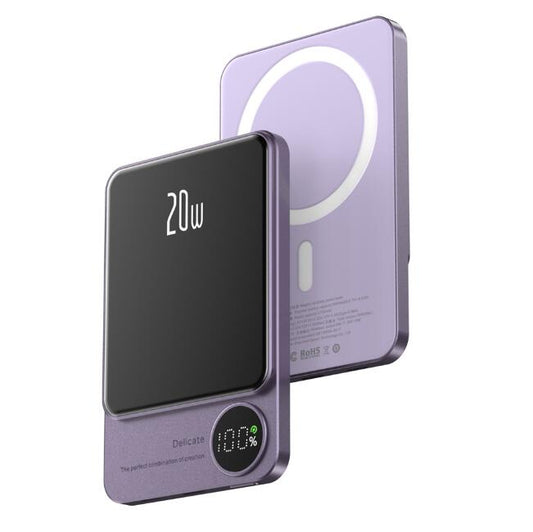 Q9 2-in-1 Magnetic Power Bank Charger 10000mAh MagSafe PD20W Wireless 15W Fast Charging eprolo