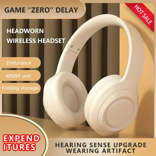 Wireless Bluetooth Headphones with Active Noise Cancellation, 40mm Driver, 50H Standby eprolo