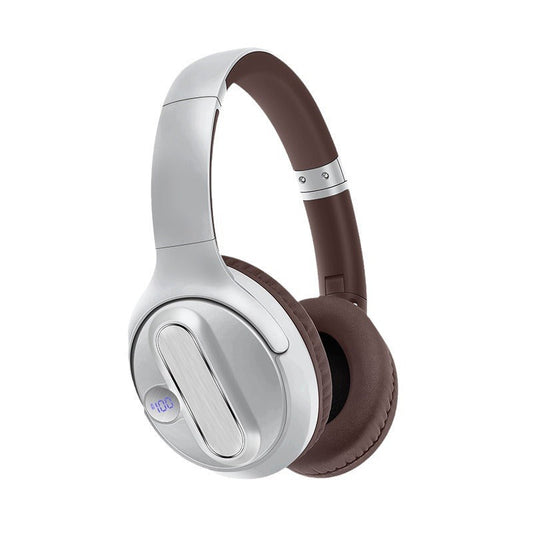 AKZ-13B Retro Bluetooth 5.3 Headphones, Foldable, 17H Playtime, Battery Display eprolo