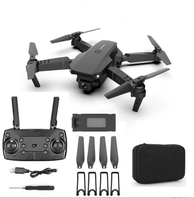 TENG1 E88 Foldable Dual‑Camera Kids & Beginner HD Drone eprolo