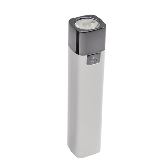 Mini 800mAh Power Bank Lipstick Flashlight USB Rechargeable Portable SOS Light eprolo
