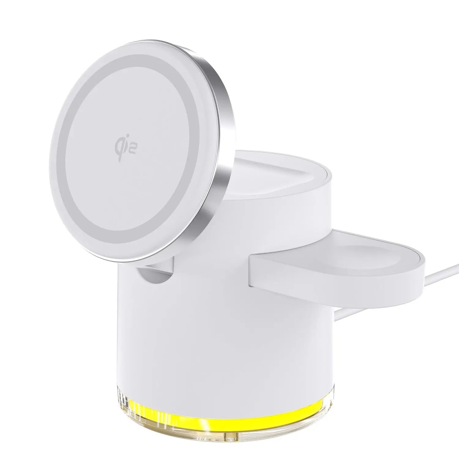 Qi2 Magnetic 3-in-1 Wireless Charger, Foldable Charging Station for iPhone, Samsung, AirPods, Apple Watch, 15W Fast MagSafe Compatible Dock eprolo