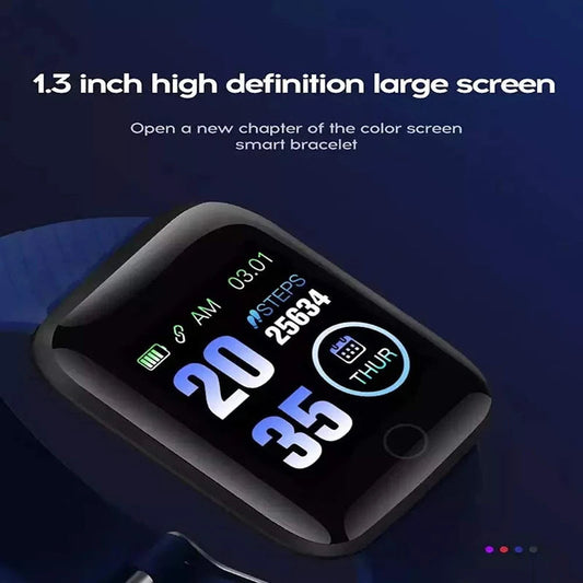 116 Plus Smartwatch – Blood Pressure, Heart Rate Monitor, Fitness Tracker eprolo