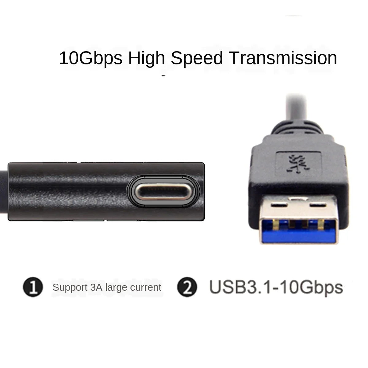 CY Oculus Link USB-C Data Cable for Quest/2 – High-Speed 3.1 Gen1 VR Cable, 3m/5m eprolo