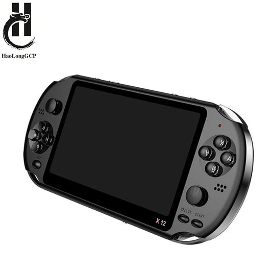 X12 5.1" Handheld Retro Game Console Dual Joystick 1000+ Games 8GB eprolo